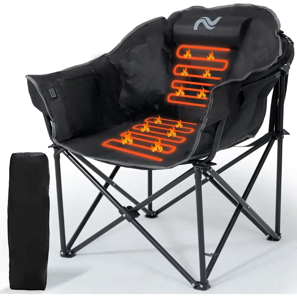 Outdoor Camping Lounge Chairs - 3 Sıcaklık Ayarlı Taşınabilir Dış Mekan