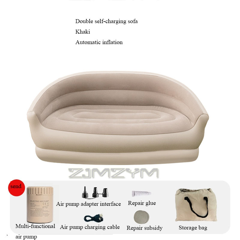 Outdoor Camping Lounge Chairs - Otomatik Şişme Tembel Koltuk Katlanır Müzik