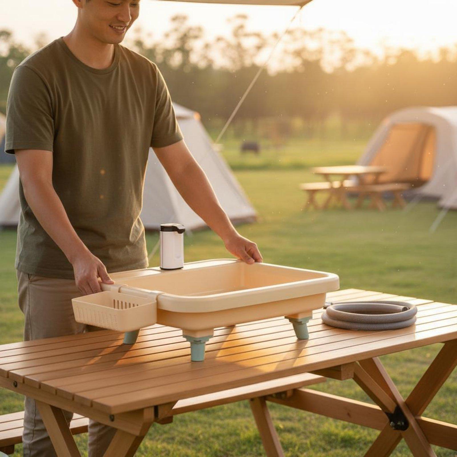 Outdoor In Camping - Dahili Musluklu ve Zaman Ayarlı Modlara