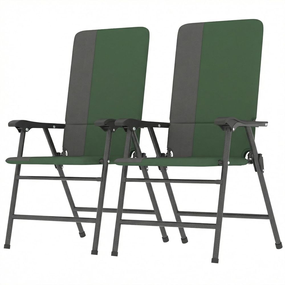 Outdoor Camping High Chair - Yastıklı Yüksek Sırtlı ve Kolçaklı Dış