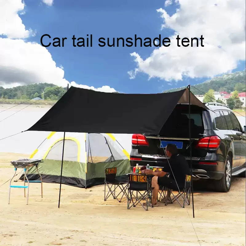 Outdoor Camping Van Tent - Araba Anti-UV Yan Tente Yarasa Şekilli
