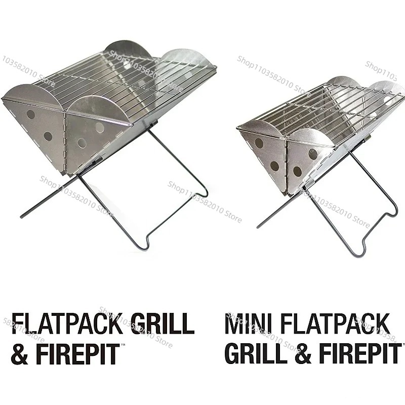 Outdoor Camping Grill - Dayanıklı Açık Hava Kamp Çantası Taşınabilir