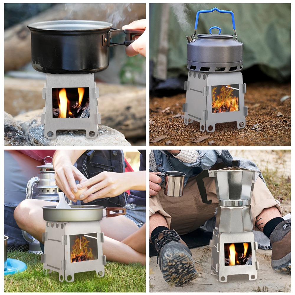 Outdoor Camping Wood Stove - Kamp Sobası Odun Sobası Alkol Sobası