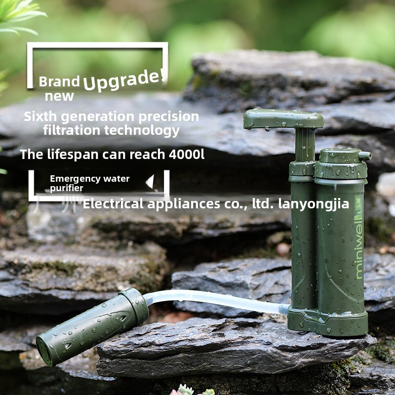 Portable Water Filter - Kamp Su Filtreleri Açık Hava Su