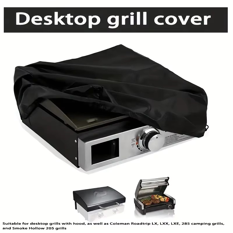 Outdoor Camping Grill - Oxford Kumaş Izgara Örtüsü, Koruyucu Örtü,