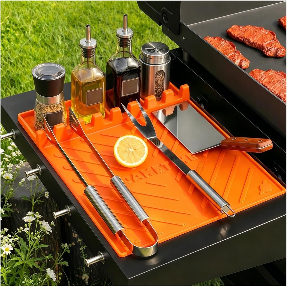 Outdoor Camping Grill - Silikon Izgara Örtüleri veya Izgara Aksesuarları