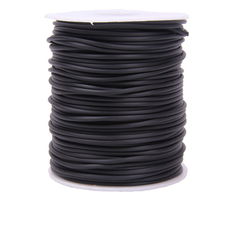 Paracord Bracelet - 10m Çap 2mm Yuvarlak Kauçuk Kordon