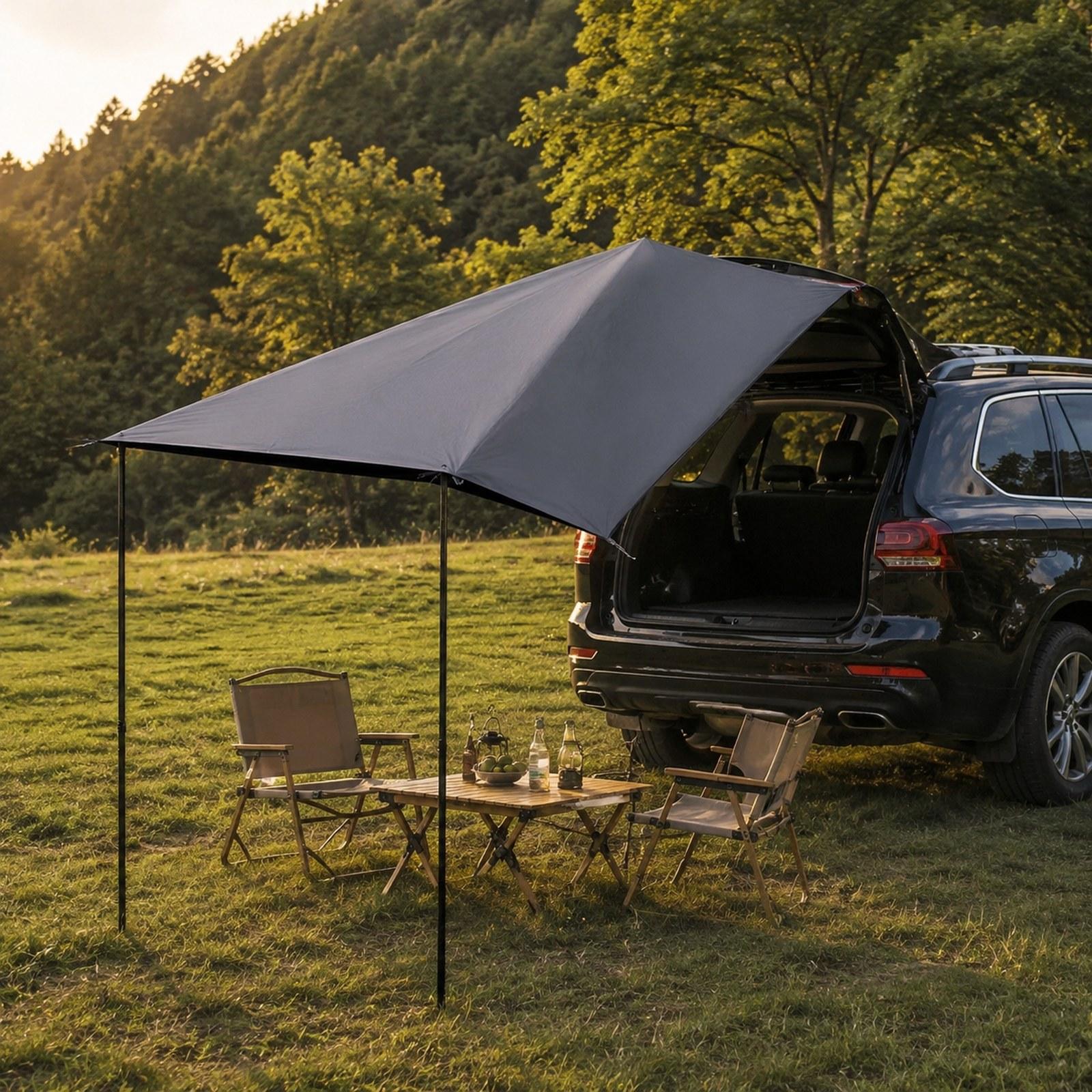 Outdoor Camping Van Tent - Araba Güneş Koruması için Kamp Tentesi,