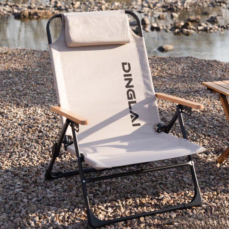 Outdoor Camping High Chair - Açık Hava Katlanır Sandalye Taşınabilir Kamp