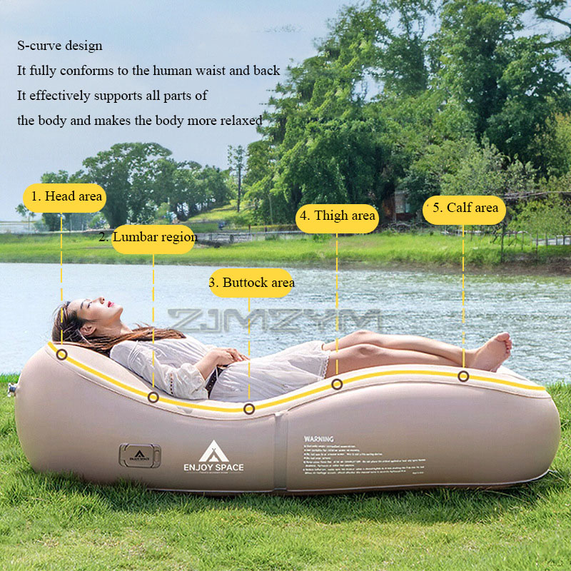 Otomatik Şişme Tembel Koltuk K - Outdoor Camping Lounge Chairs incelemesi ve fiyatı