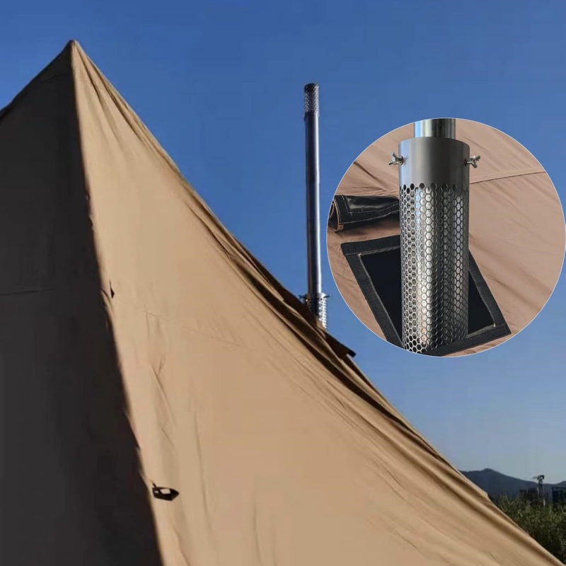 Kamp sobası borusu paslanmaz ç - Outdoor Camping Wood Stove incelemesi ve fiyatı