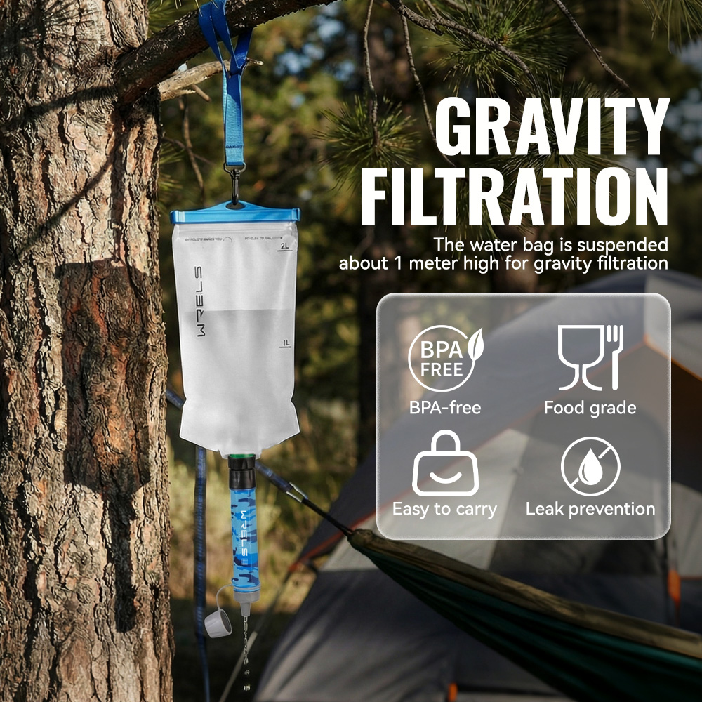 WRELS Açık Hava Yürüyüşü Mini  - Portable Water Filter incelemesi ve fiyatı