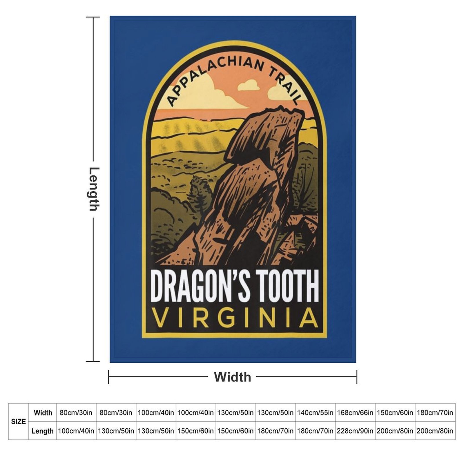 Dragon's Tooth Virginia Appala - Outdoor Camping Virginia incelemesi ve fiyatı
