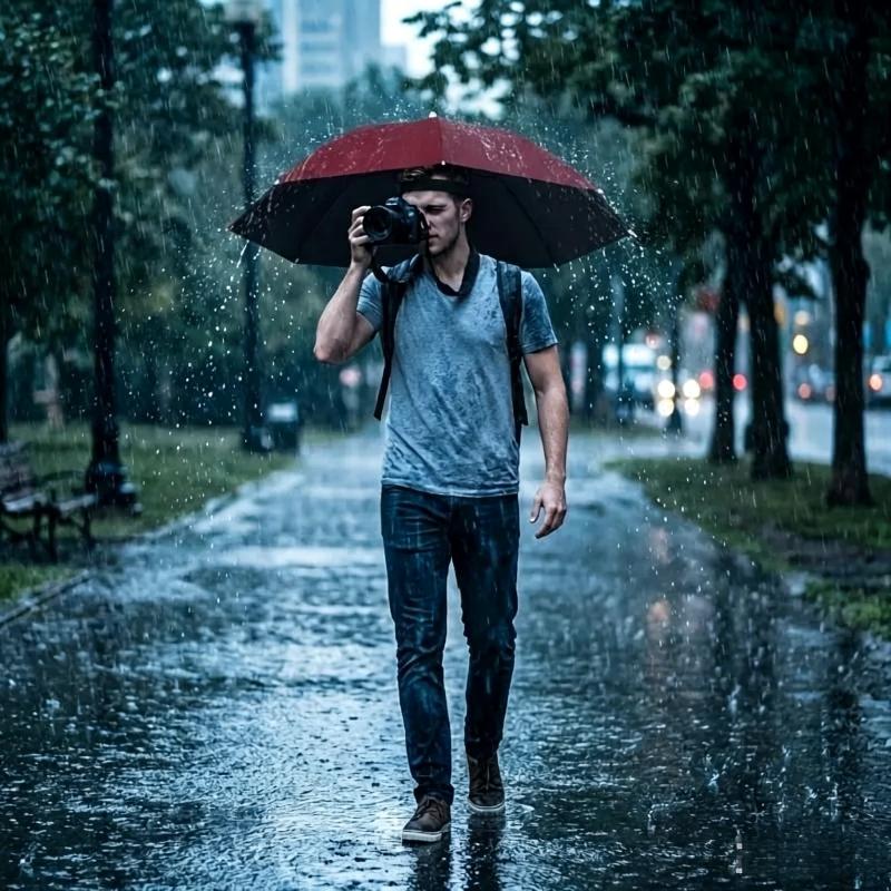 UV korumalı, su geçirmez, katl - Outdoor Camping Umbrella incelemesi ve fiyatı