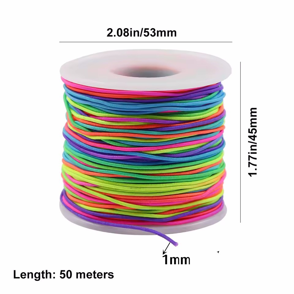 Gökkuşağı Elastik Boncuk İpi,  - Paracord Bracelet incelemesi ve fiyatı