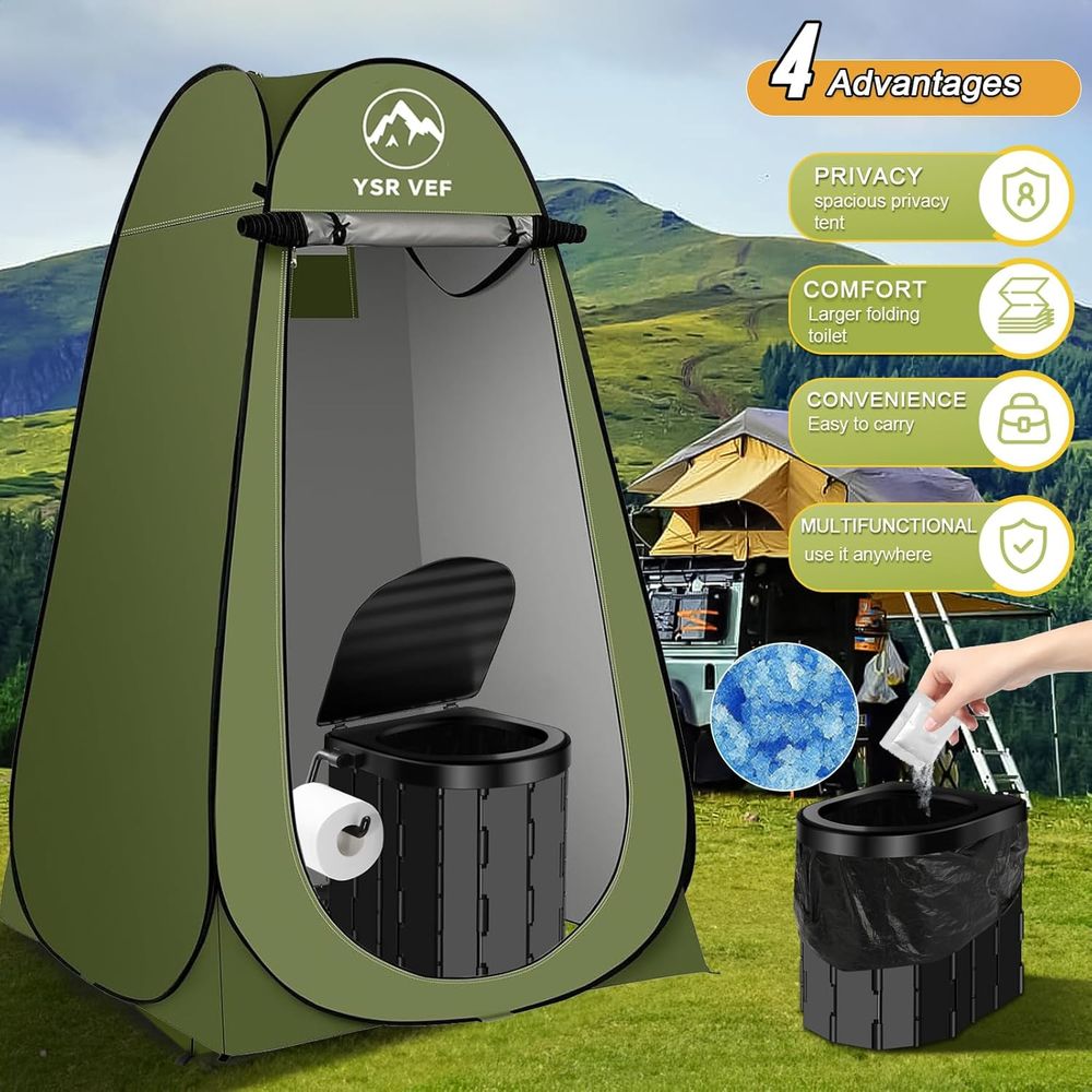 Taşınabilir Tuvalet Seti, Açıl - Outdoor In Camping incelemesi ve fiyatı