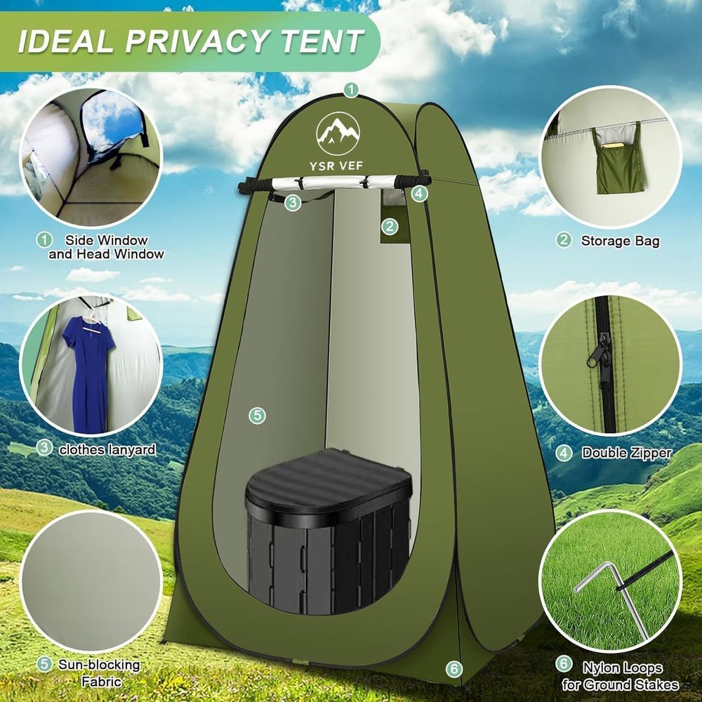 Taşınabilir Tuvalet Seti, Açıl - Outdoor In Camping incelemesi ve fiyatı
