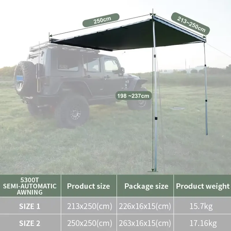 Awnlux 4x4 Geri Çekilebilir Ar - Outdoor In Camping incelemesi ve fiyatı