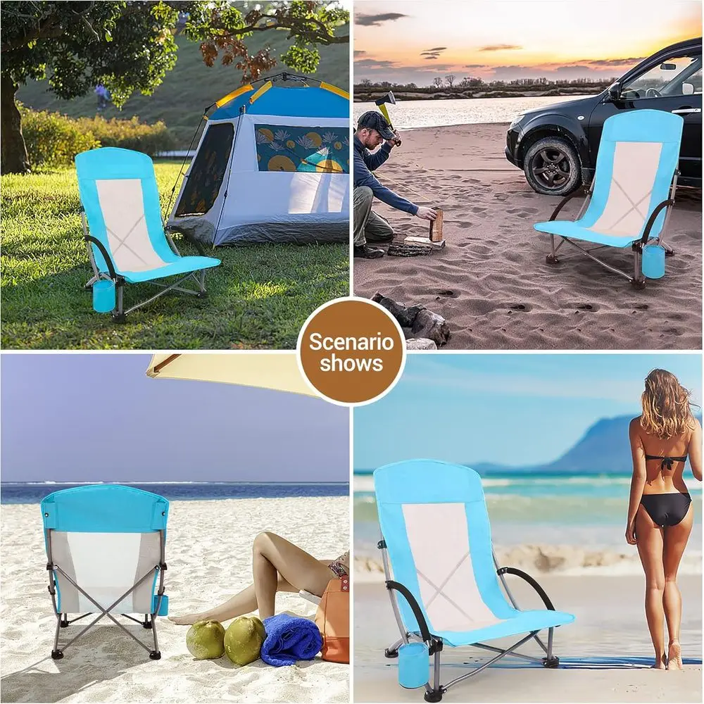 Taşınabilir 2'li Paket Mavi Pl - Outdoor Camping High Chair incelemesi ve fiyatı