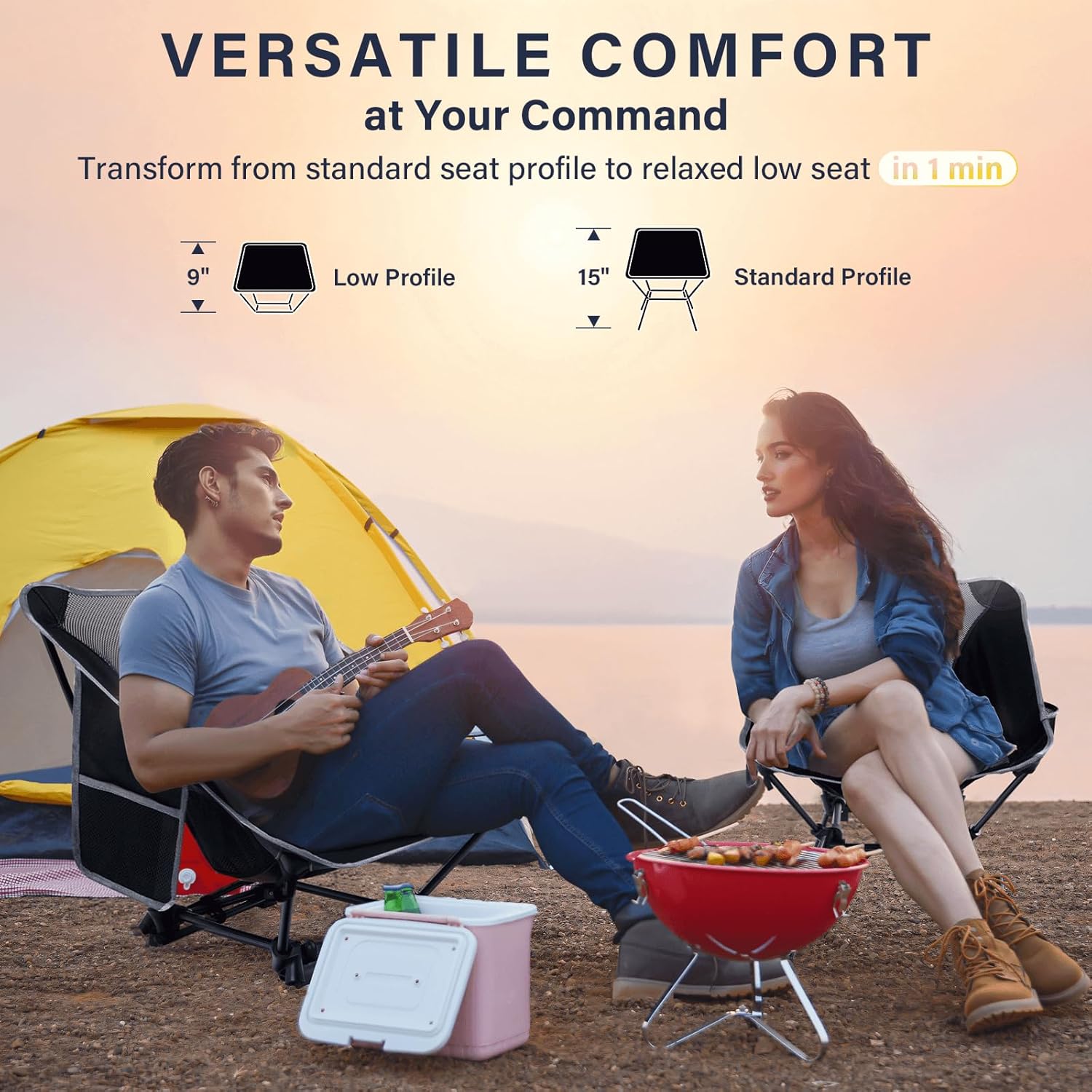 Hafif Kamp Sandalyesi, Yetişki - Outdoor Chair Camping incelemesi ve fiyatı
