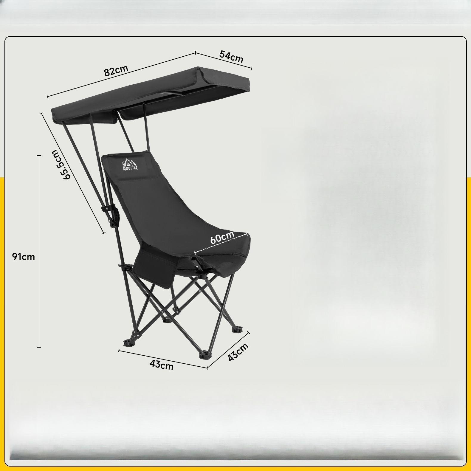 Katlanır açık hava şemsiyeli s - Outdoor Camping High Chair incelemesi ve fiyatı