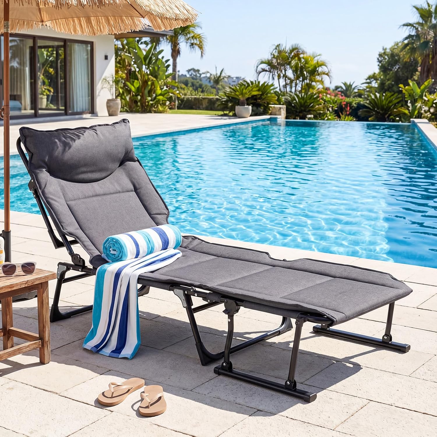 Katlanabilir Veranda Şezlong S - Outdoor Camping Lounge Chairs incelemesi ve fiyatı