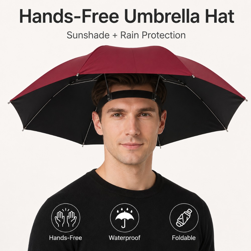 Katlanabilir Başlık Şemsiye Şa - Outdoor Camping Umbrella incelemesi ve fiyatı