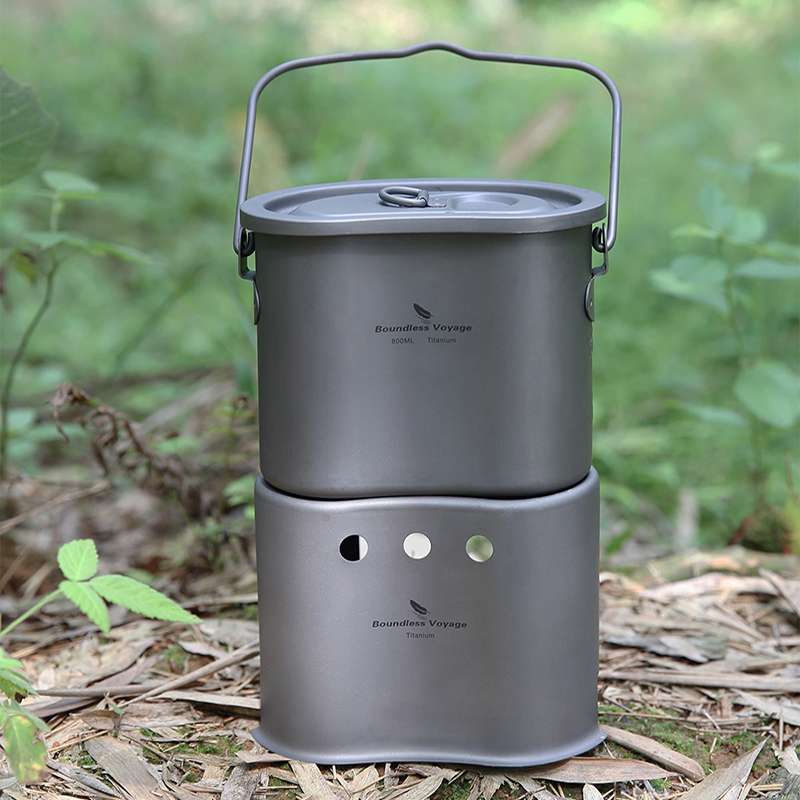 Sınırsız Voyage titanyum TENCE - Outdoor Camping Wood Stove incelemesi ve fiyatı