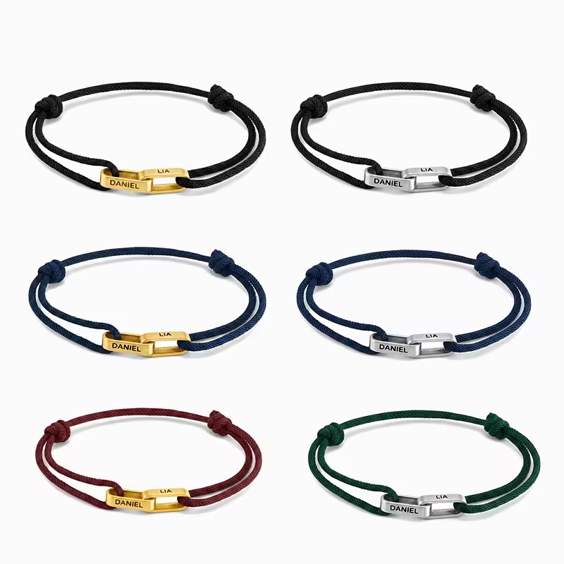2 İsimli Özel Çift Bilekliği - - Paracord Bracelet incelemesi ve fiyatı
