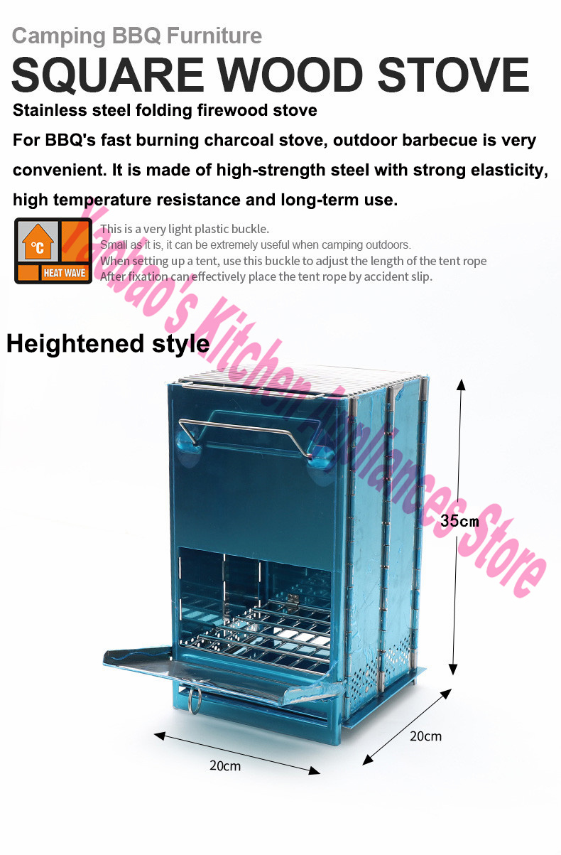 Odun Sobası Açık Hava Kamp Eki - Outdoor Camping Wood Stove incelemesi ve fiyatı