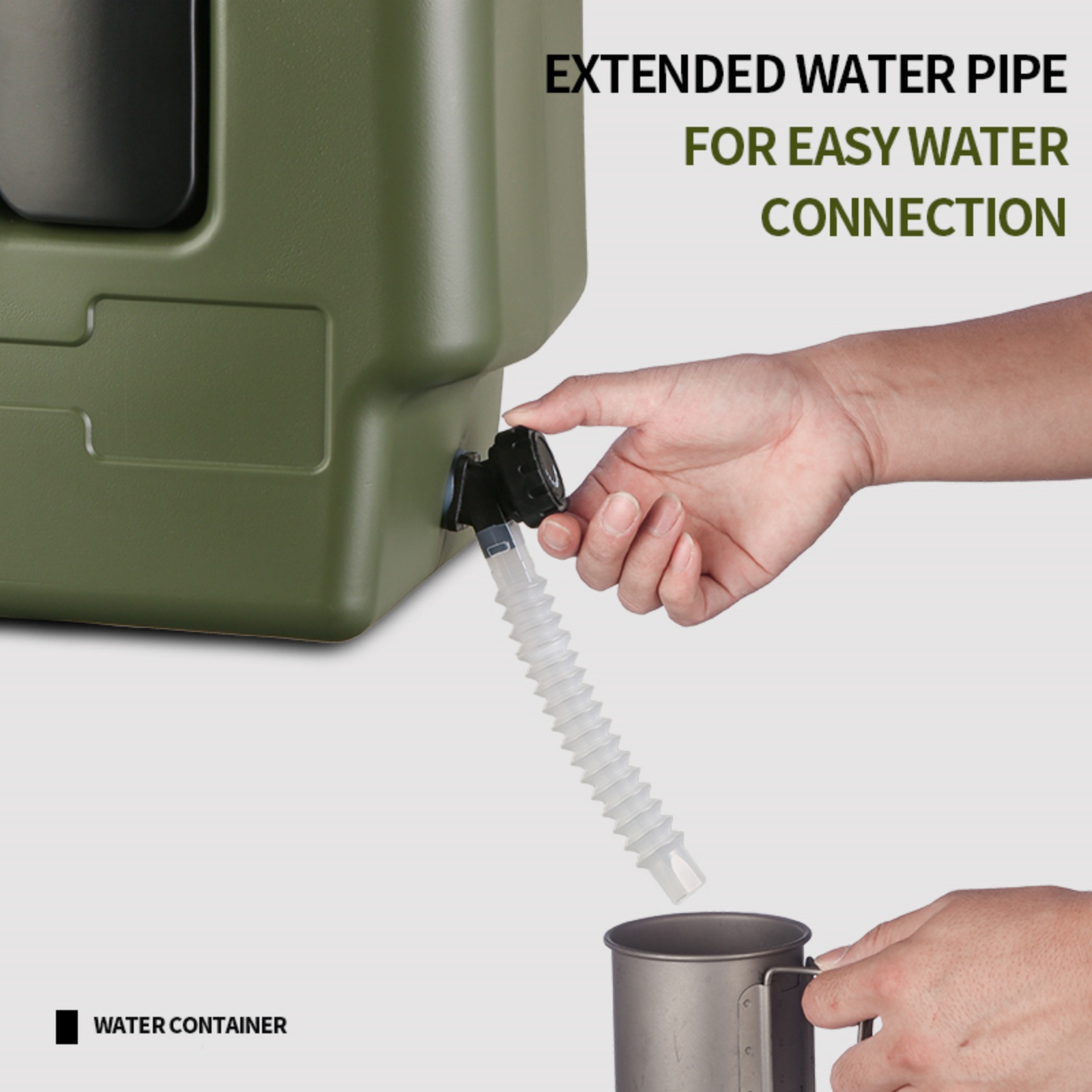 15/20L Taşınabilir Kamp Su Bid - Outdoor Camping Water Tank incelemesi ve fiyatı