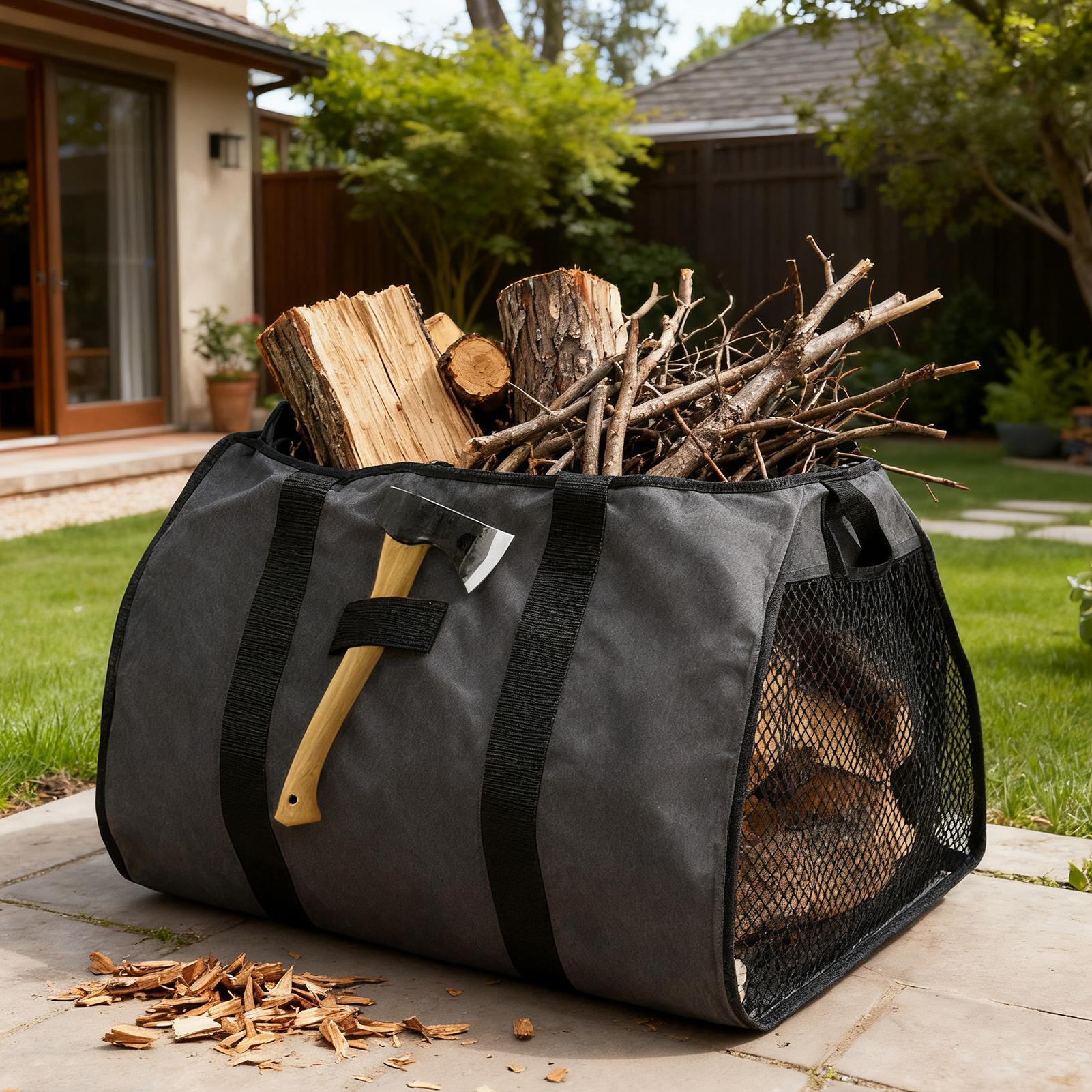 Yakacak odun taşıyıcı büyük ta - Outdoor Camping Wood Stove incelemesi ve fiyatı