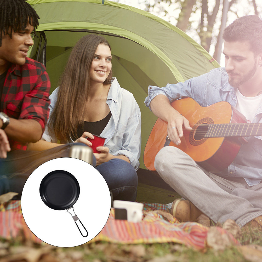 9 İnç Yapışmaz Kamp Tavası, Ka - Outdoor Camping Grill incelemesi ve fiyatı