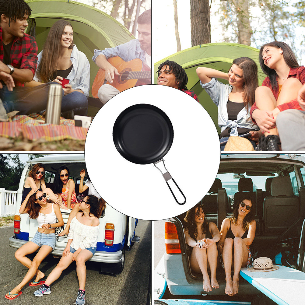 9 İnç Yapışmaz Kamp Tavası, Ka - Outdoor Camping Grill incelemesi ve fiyatı