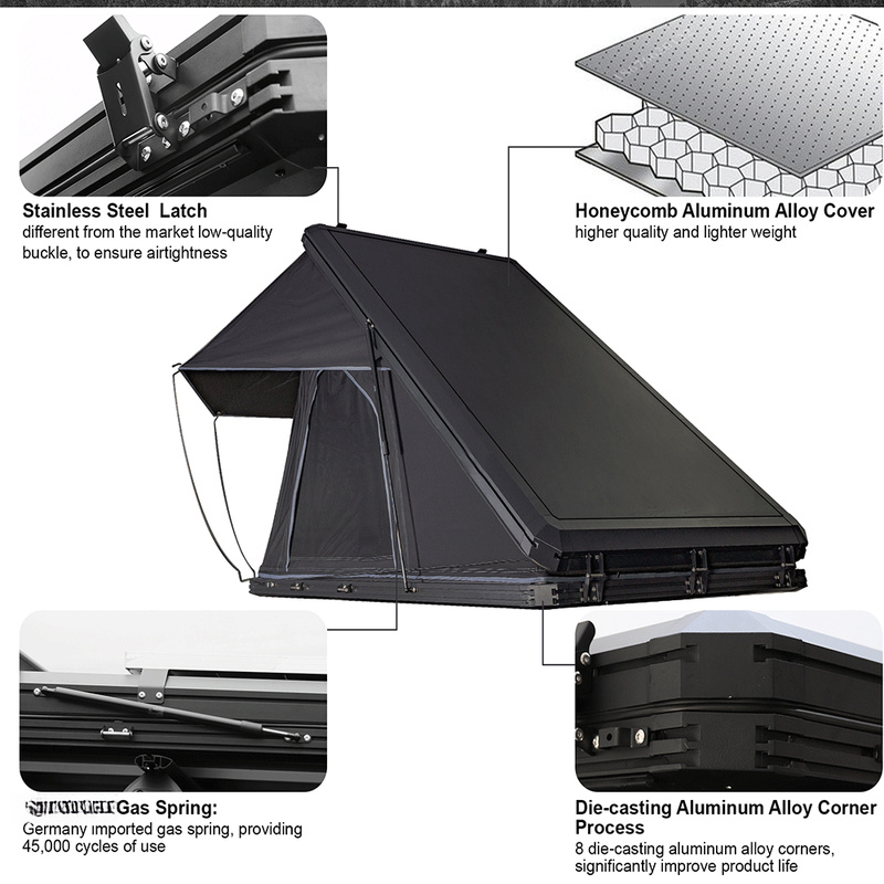 Sert Alüminyum Çatı Çadırı, Ke - Outdoor Camping Van Tent incelemesi ve fiyatı