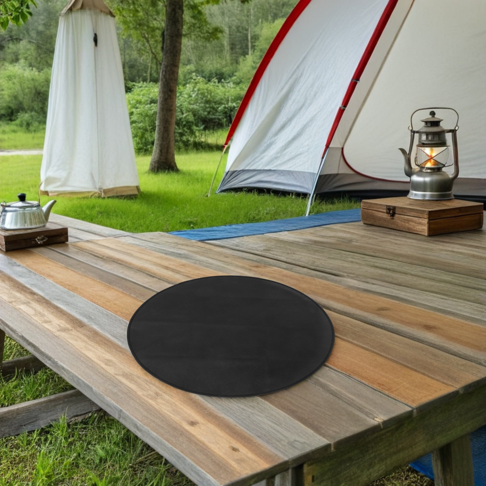 24 inç Yuvarlak Isıya Dayanıkl - Outdoor Camping Grill incelemesi ve fiyatı