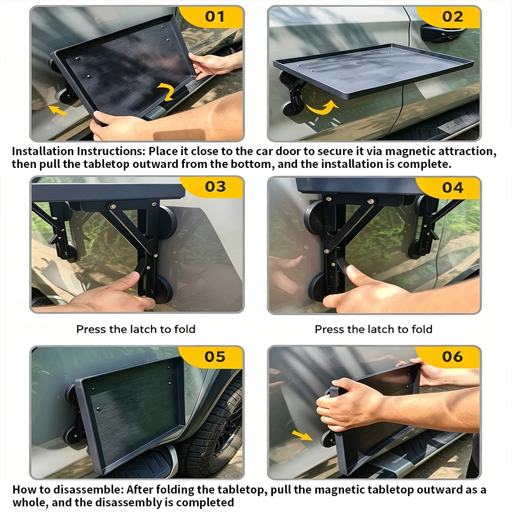 Taşınabilir Araba Yan Kapı Asm - Outdoor Camping Cooking Table incelemesi ve fiyatı