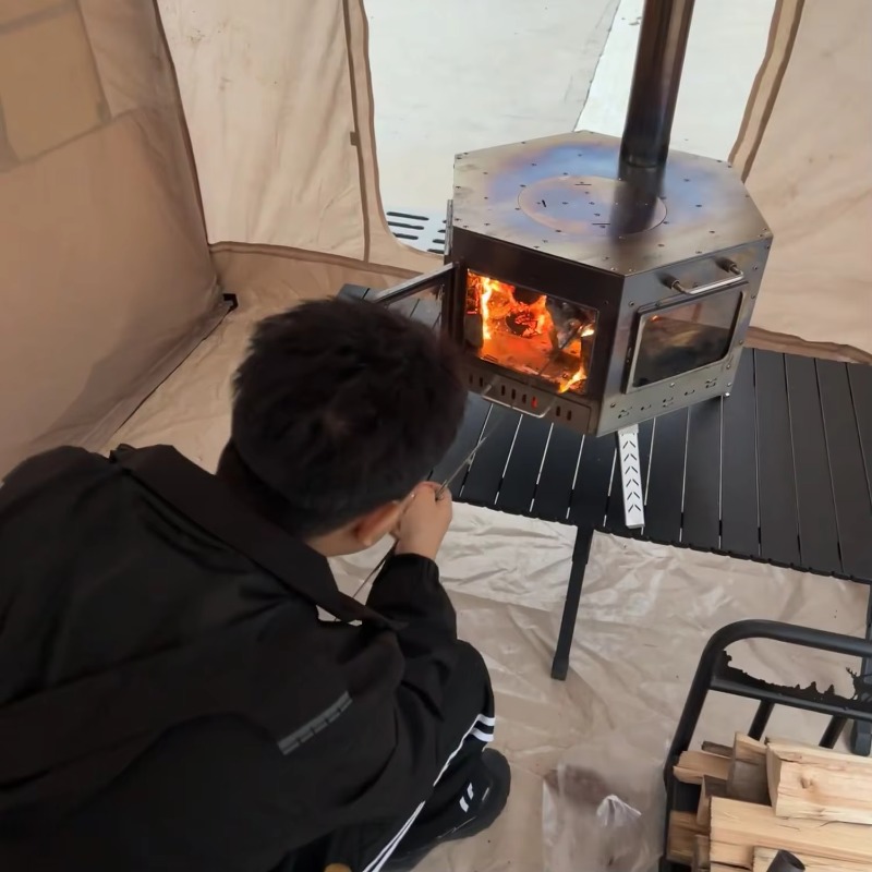 【Popüler】Katlanabilir Çok Amaç - Outdoor Camping Wood Stove incelemesi ve fiyatı