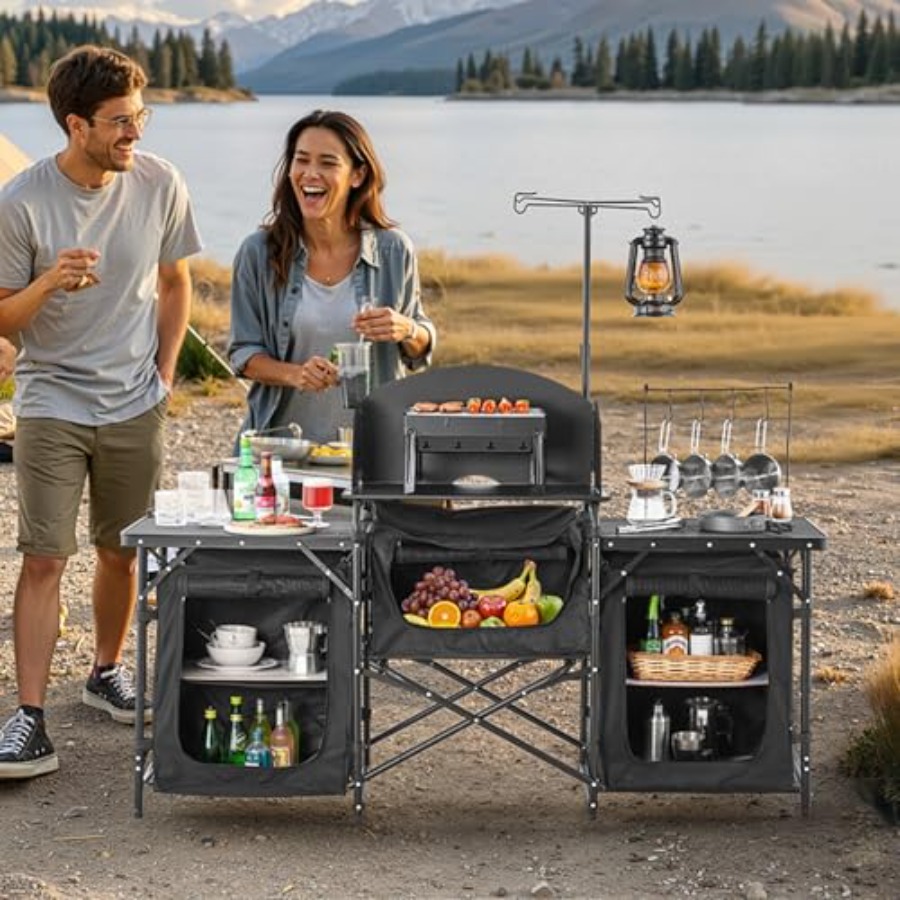 Kamp Mutfak Masası, Açık Hava  - Outdoor Camping Cooking Table incelemesi ve fiyatı
