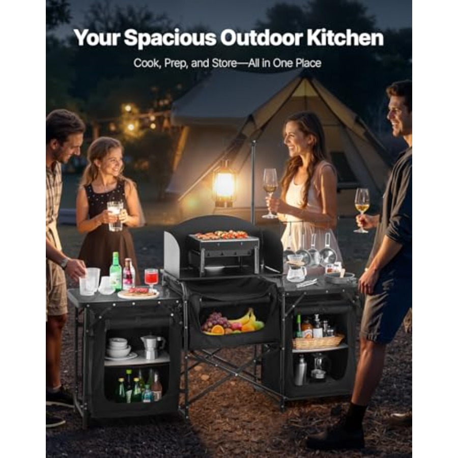 Kamp Mutfak Masası, Açık Hava  - Outdoor Camping Cooking Table incelemesi ve fiyatı