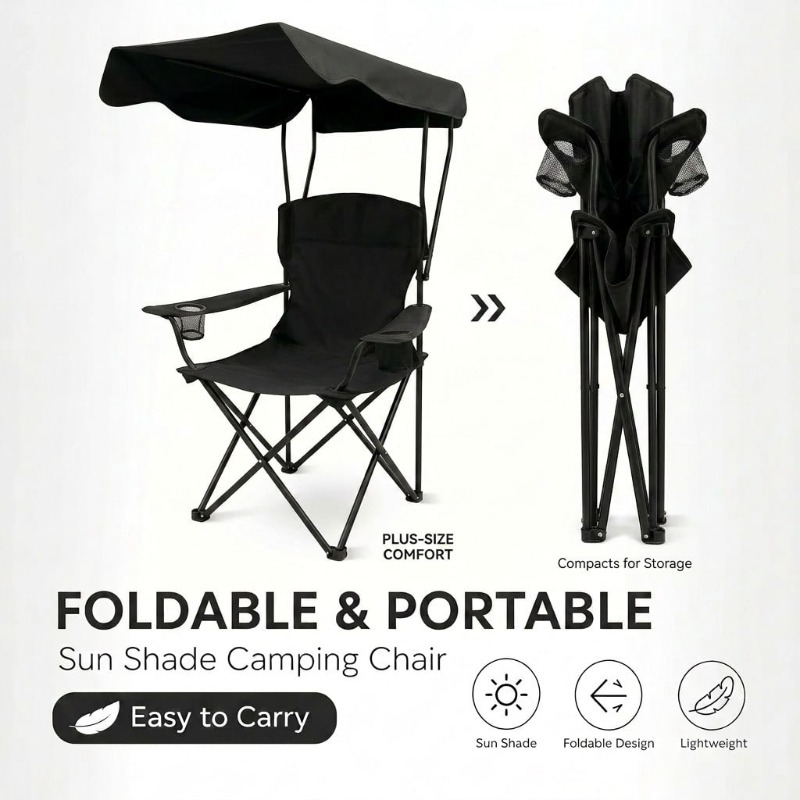 Gölgelikli Açık Hava Kamp Sand - Outdoor Camping Lounge Chairs incelemesi ve fiyatı